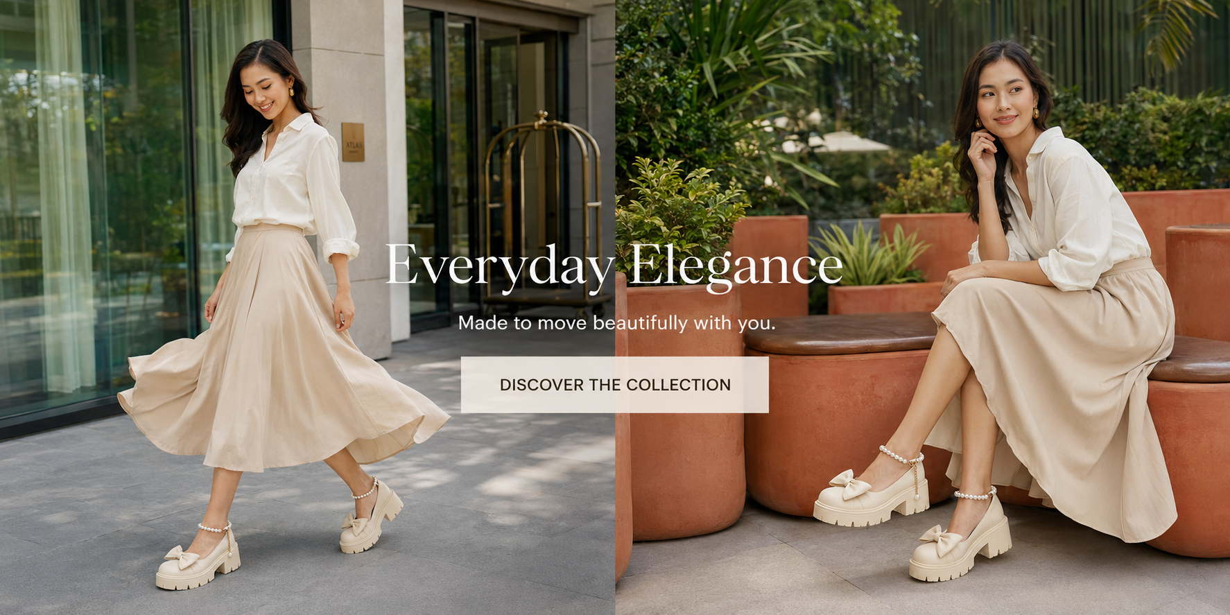 Buvia women’s footwear campaign
